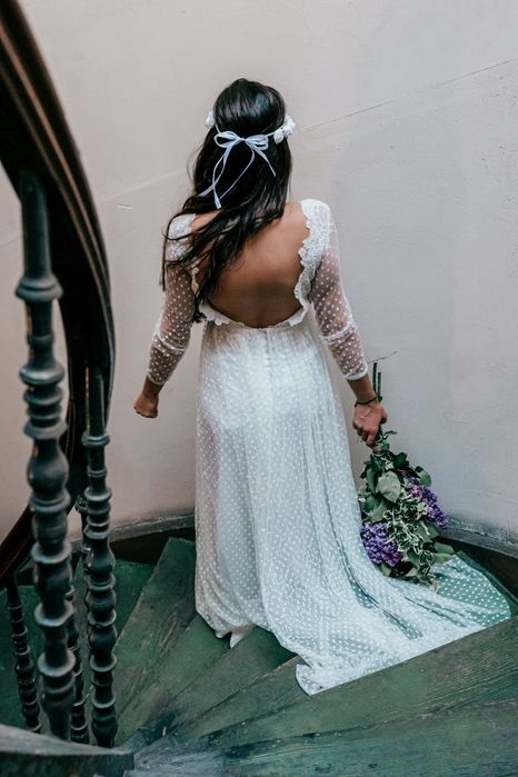 Suknia ślubna rozmiar S Boho