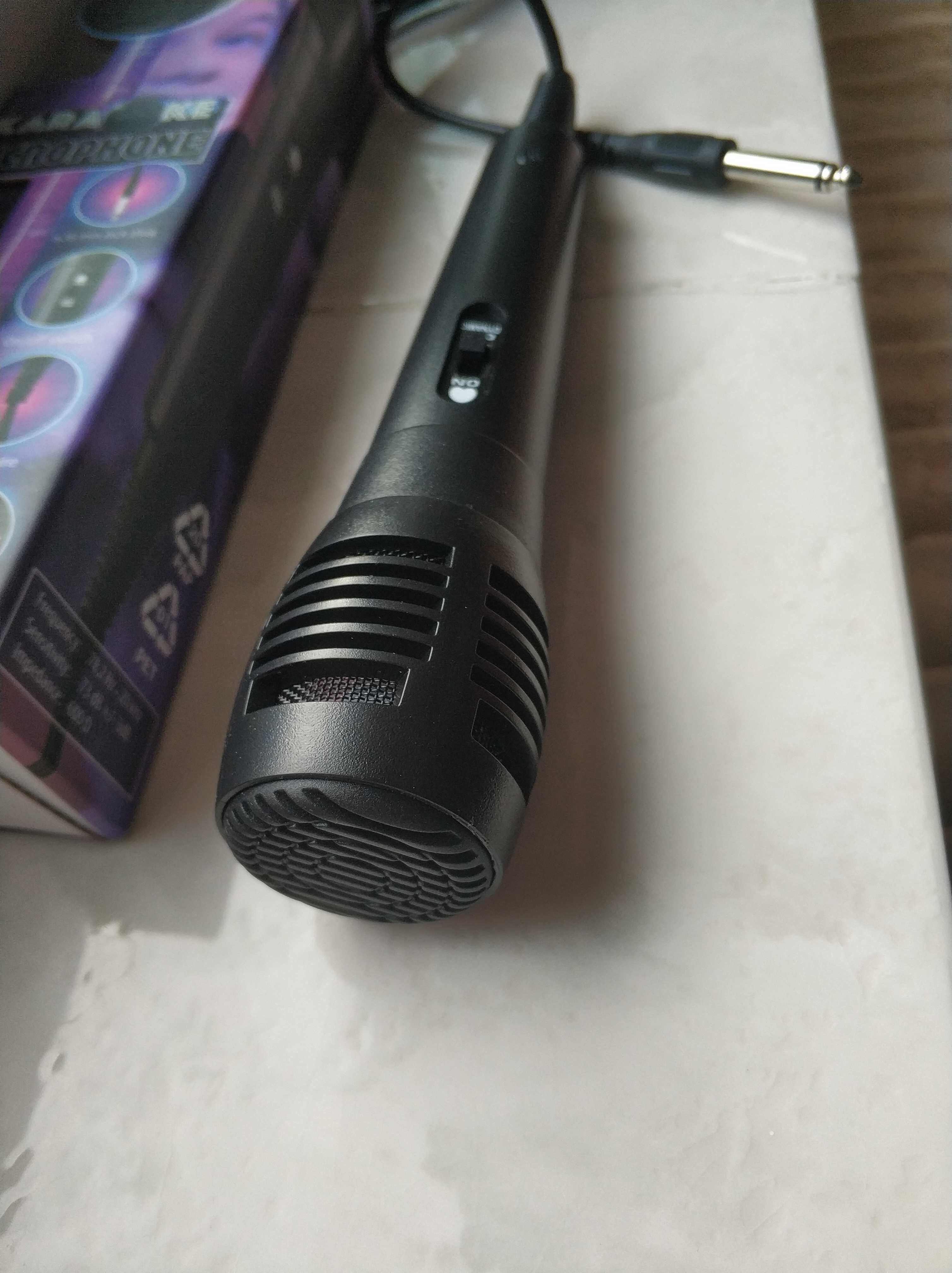 Profesjonalny Mikrofon Do Karaoke Przewodowy Dynamiczny Estradowy Jack