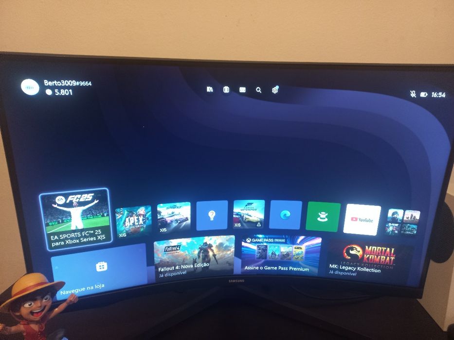 Monitor samsung 32 polgadas  gamer curvo