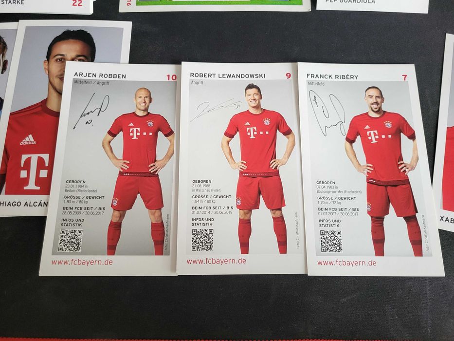 Zestaw Kart Piłkarskich Bayern Monachium 2015/16
