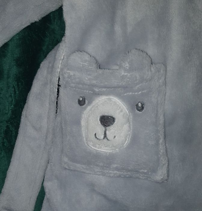 Szlafrok Miś C&A rozmiar 80/86