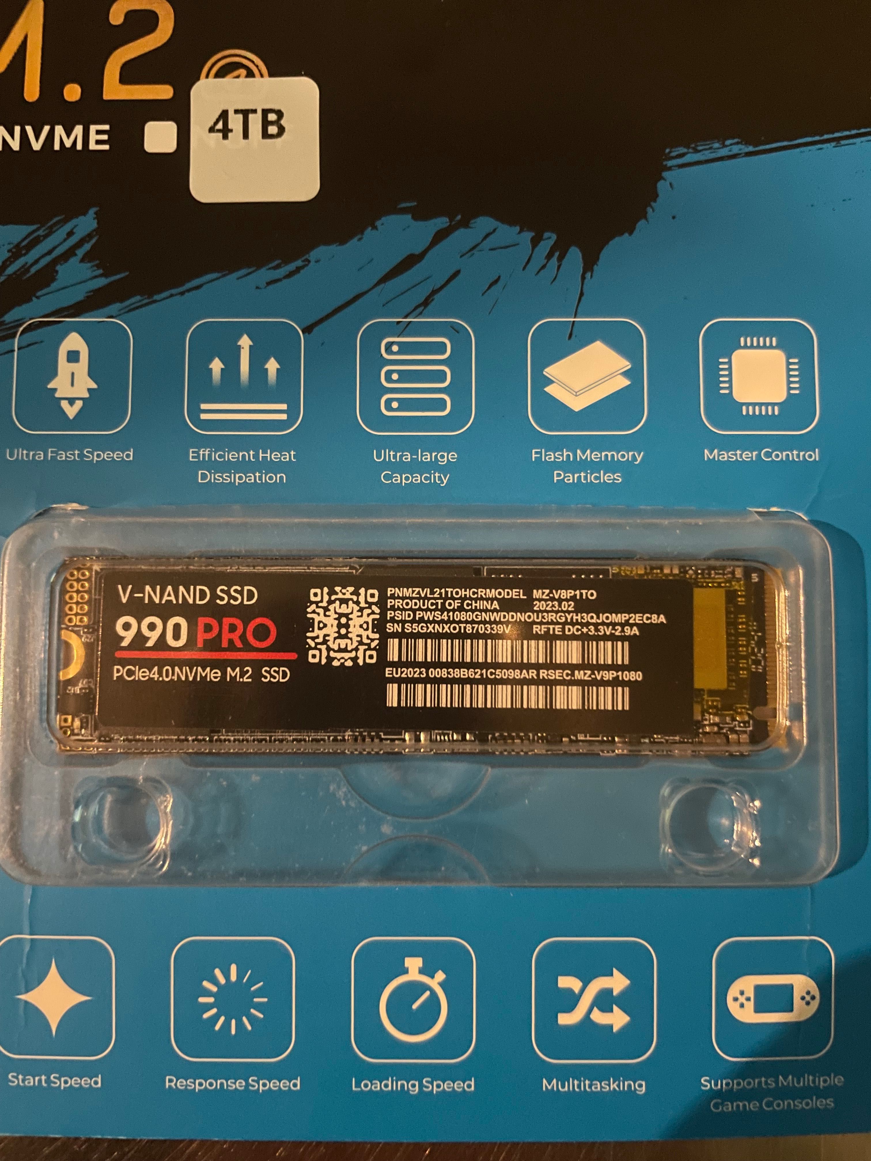 SSD M.2 NVMe 4tb