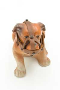 Paliteiro Bulldog Porcelana