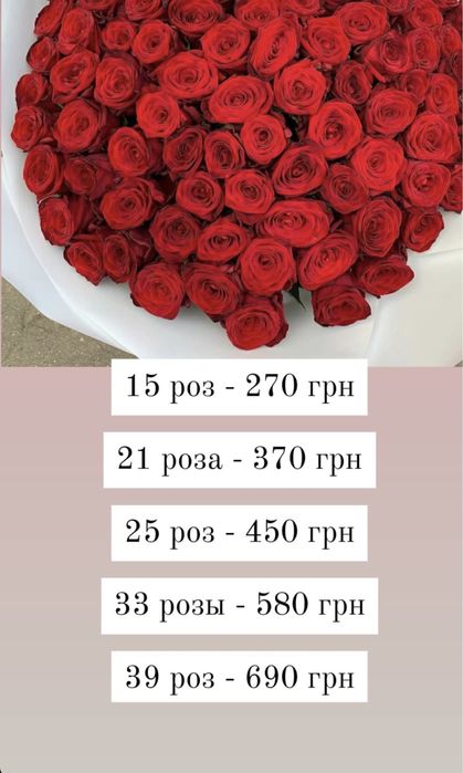 Продам цветы Розы !!!