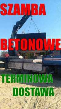 Betonowe Zbiorniki-Szamba 7m3 , piwnice, kanały samochodowe