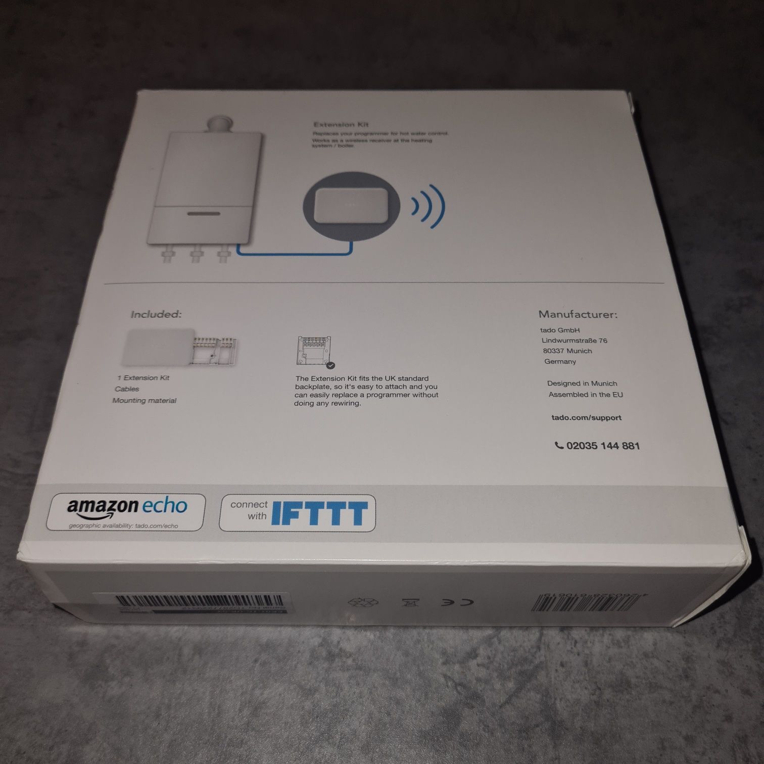 Tado extension kit + bridge dwufunkcyjny sterownik pieca