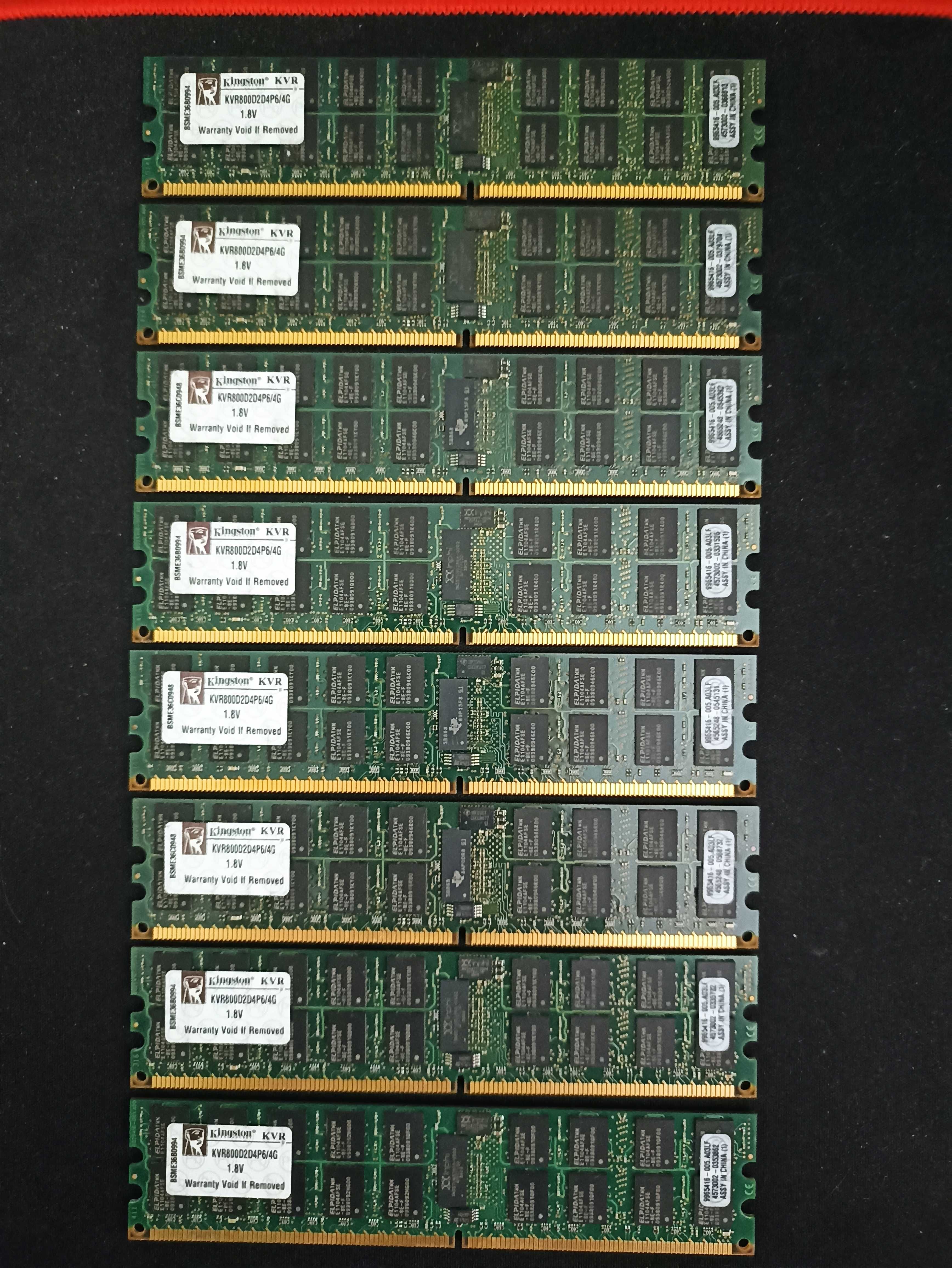 БУ Оперативна пам'ять для сервера Kingston 4GB DDR2 ECC REG 800 MHz