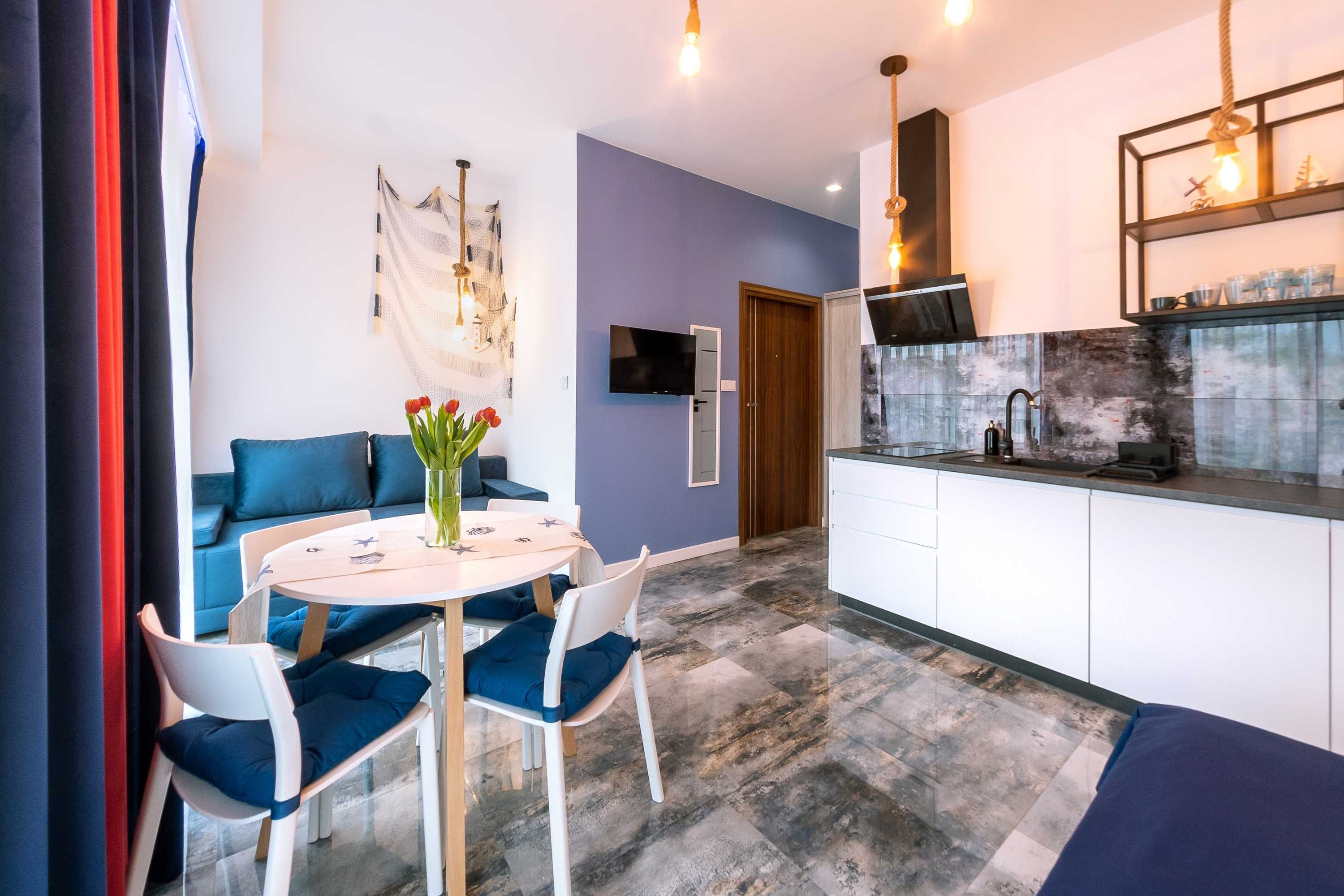 Wolny od 11.08! – Łeba Apartament z Banią, blisko plaży