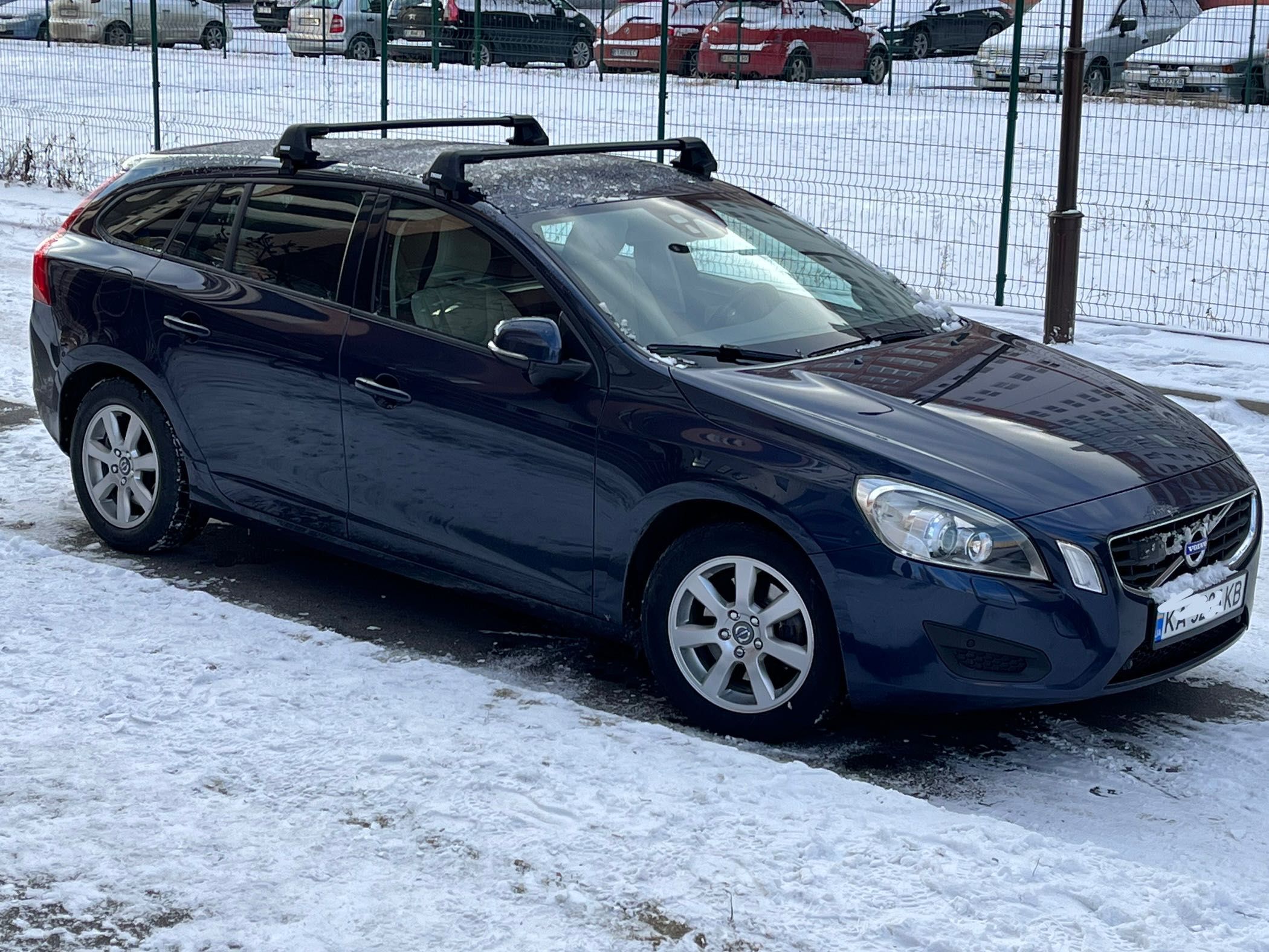 Поперечины XC60 XC70 XC90 V40 V50 V60 VOLVO рейлинги Thule багажник
