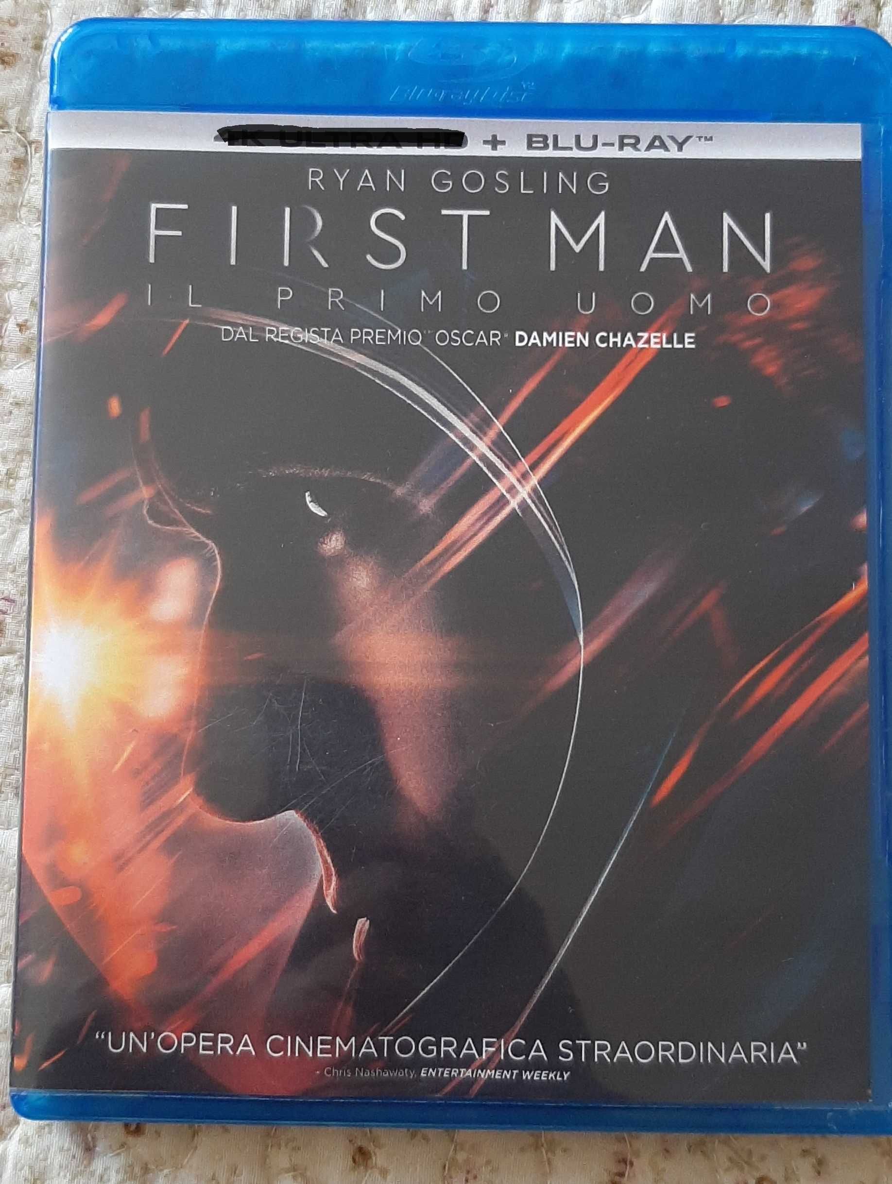 FIRST MAN Pierwszy człowiek  Blu-Ray x1 wer.ENG