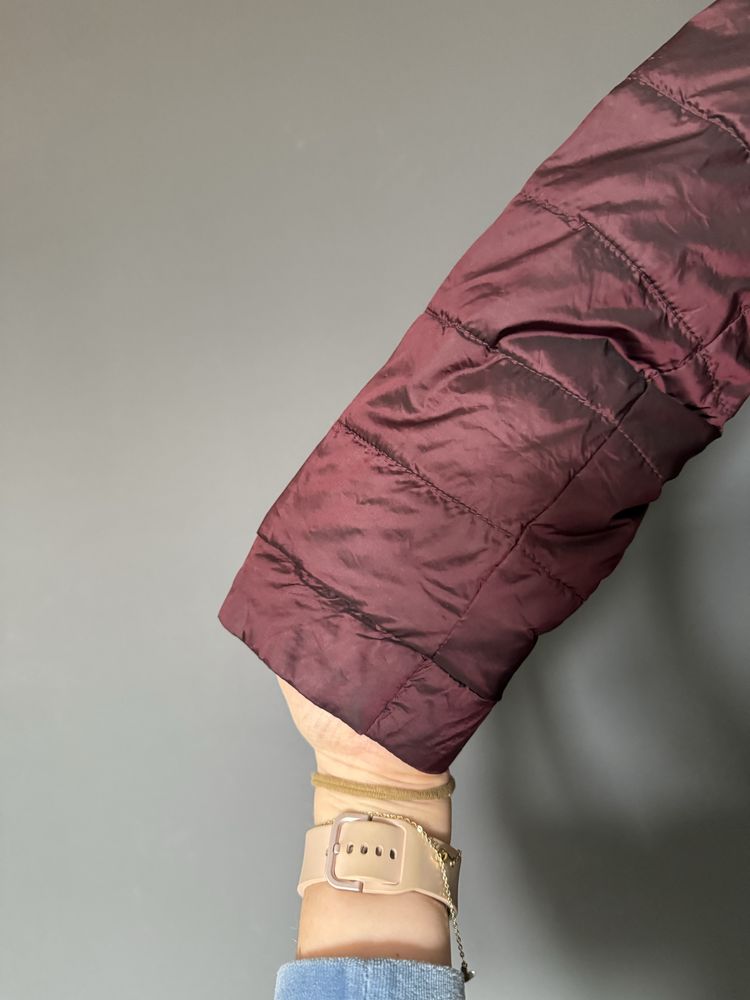 Kurtka przejściowa puchowa massimo dutti dwustronna rozmiar M