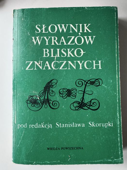 Słownik wyrazów bliskoznacznych