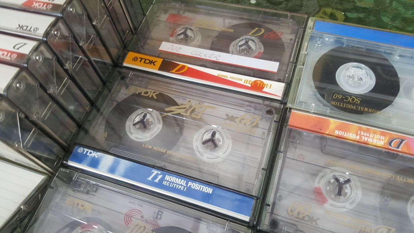 Kasety magnetofonowe TDK SAMSUNG z czasów PRL hifi