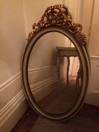 Espelho grande antigo Shabby Chic