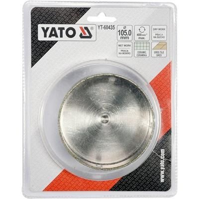 Wiertło do gresu 105mm Yato