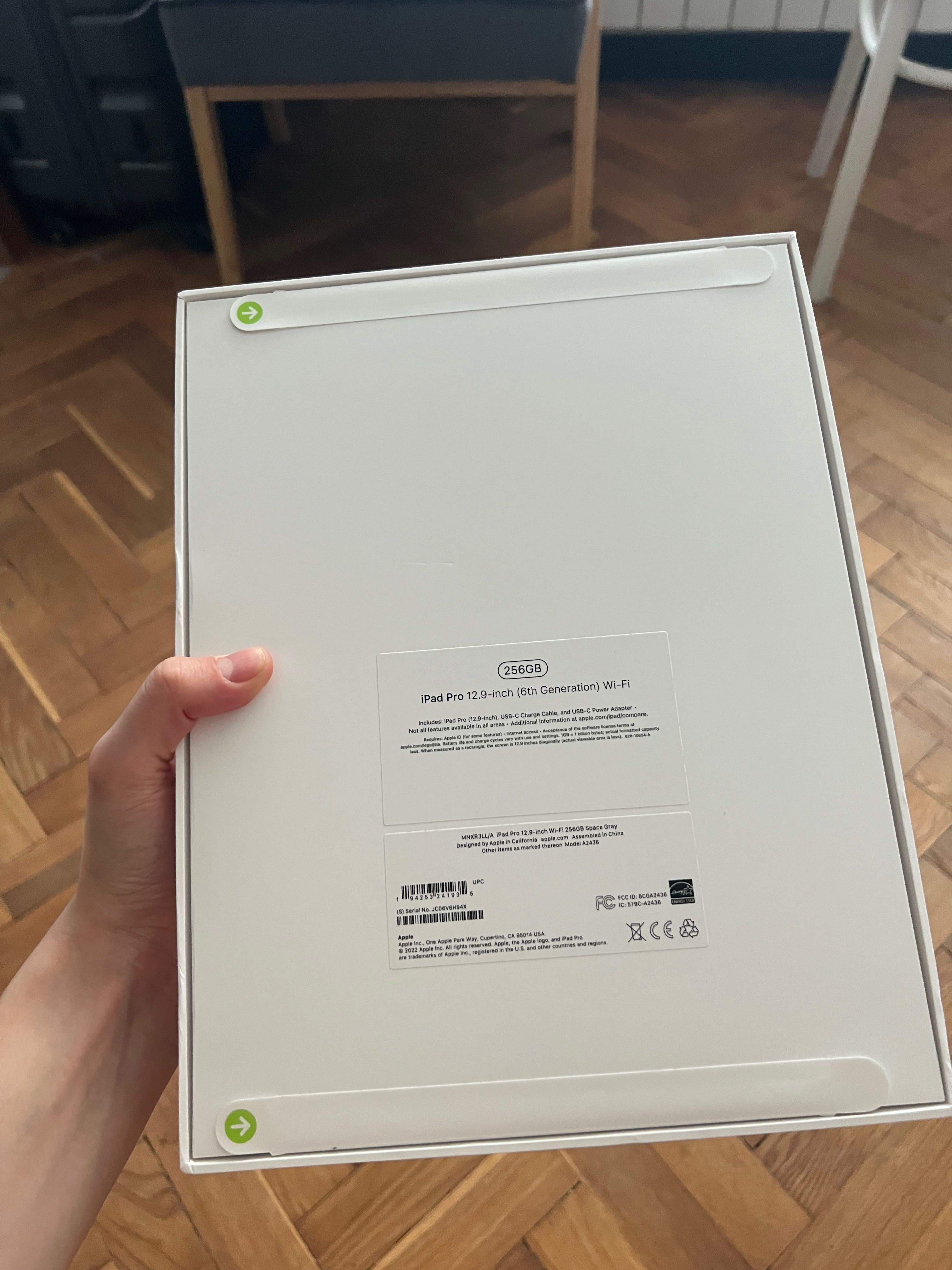 Apple iPad Pro 12,9" M2 256 GB Wi-Fi, Space Grey