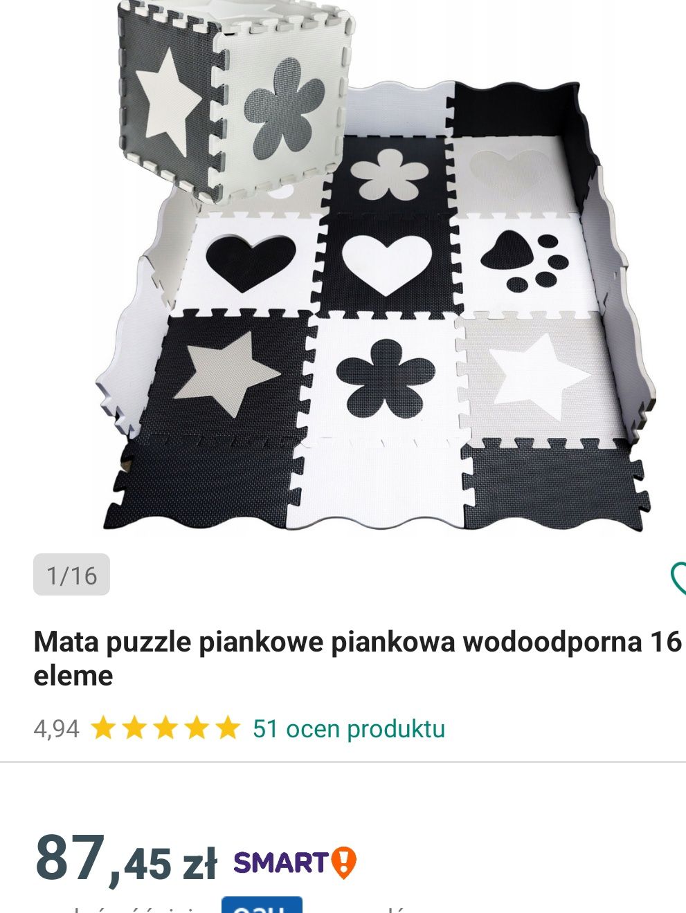 Puzzle-mata dla dzieci