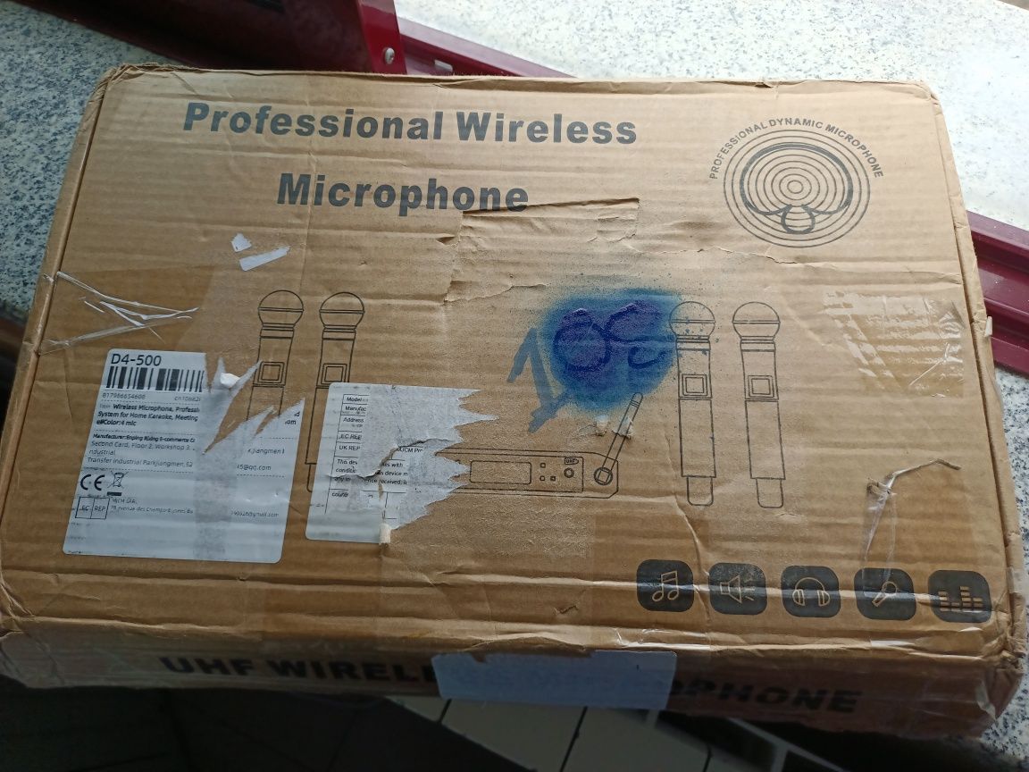 Micros sem fios "3 micros"