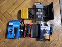 Zestaw 5 golarek elektrycznych Philips Philishave vintage lata 50