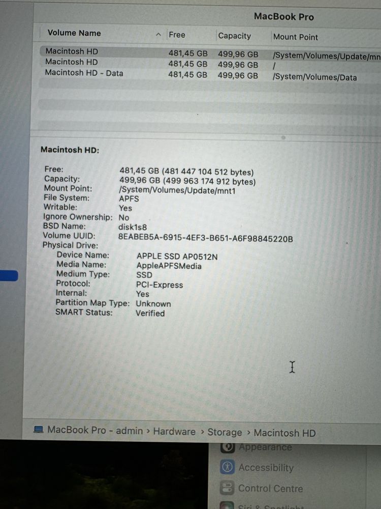 MacBook Pro 16” 2019 16/512gb Video 4gb i7