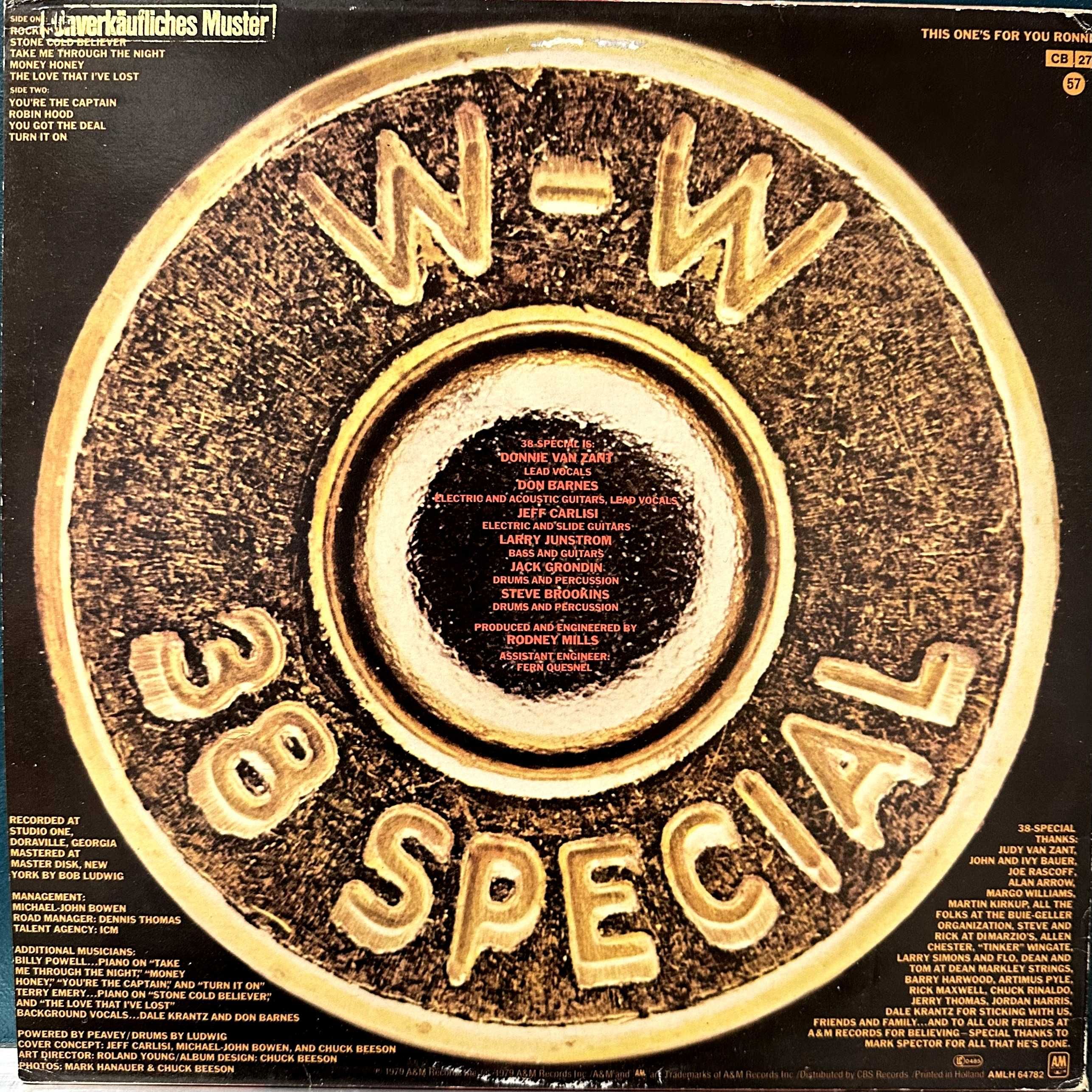 W-W - 38 Special (Vinyl, 1979, Holland)