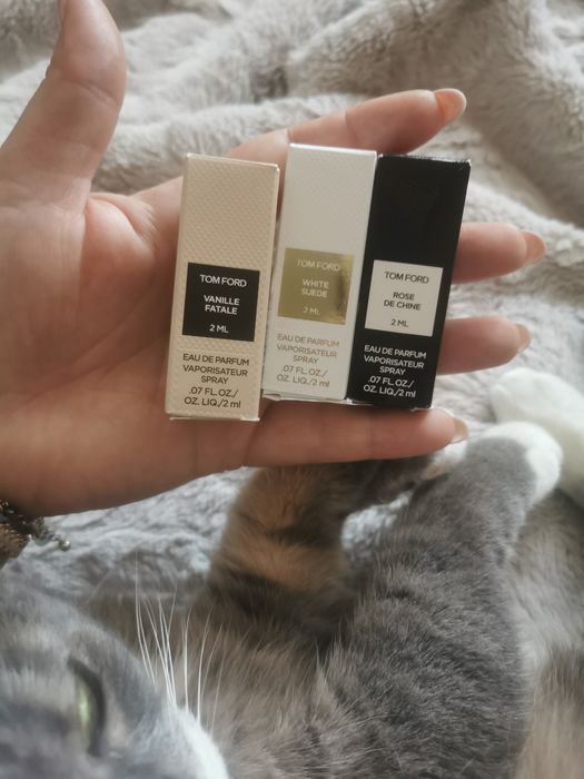 Perfumetki Tom Ford vanille Rose suede