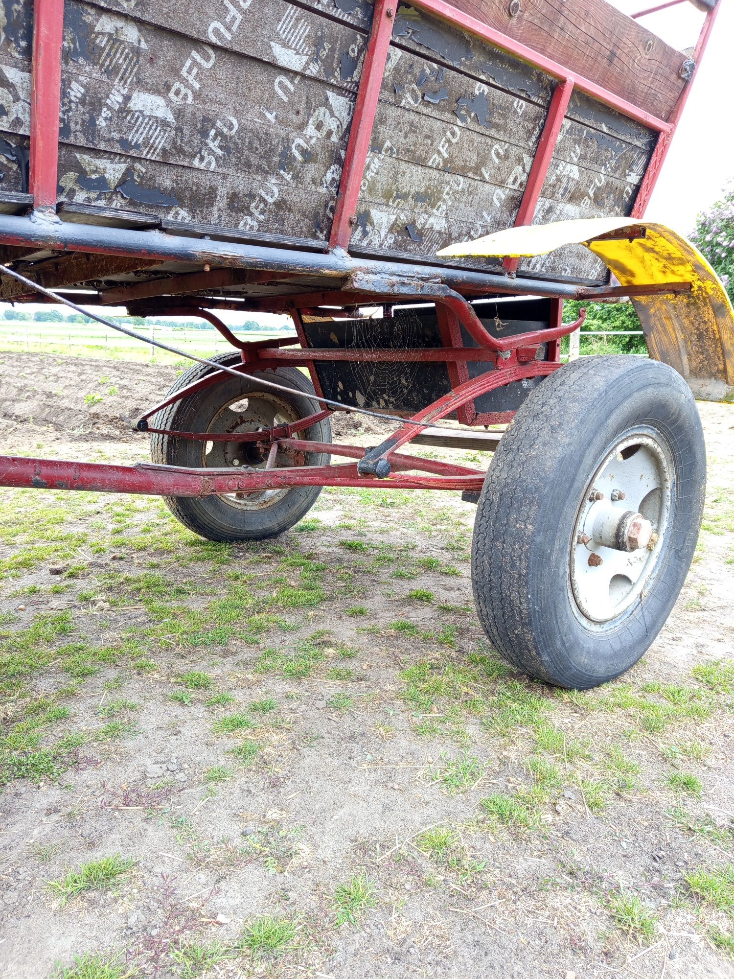 Bryczka konna wagonetka do renowacji
