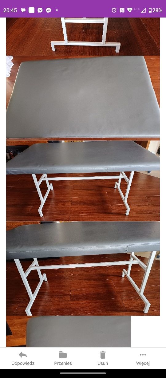 Stół do masażu i rehabilitacji