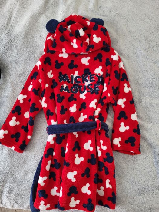 Szlafrok 110/116cm myszka Miki Mickey Mouse