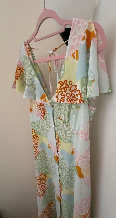 Sukienka długa rozmiar M, pasuje też na S