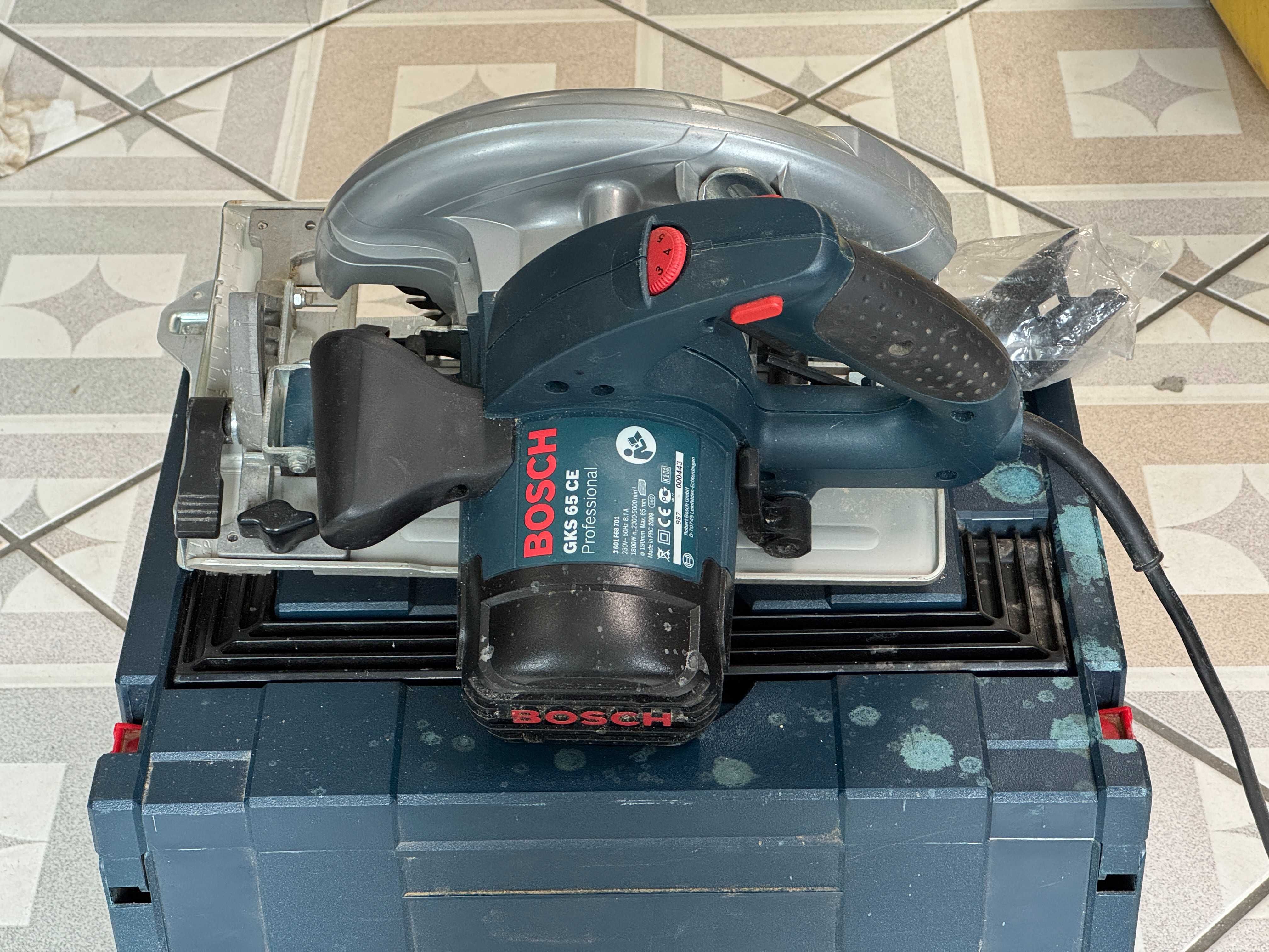 Pilarka tarczowa Bosch GKS 65 CE +skrzynia