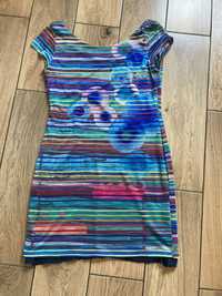 Desigual sukienka L 40 42 piekna cos