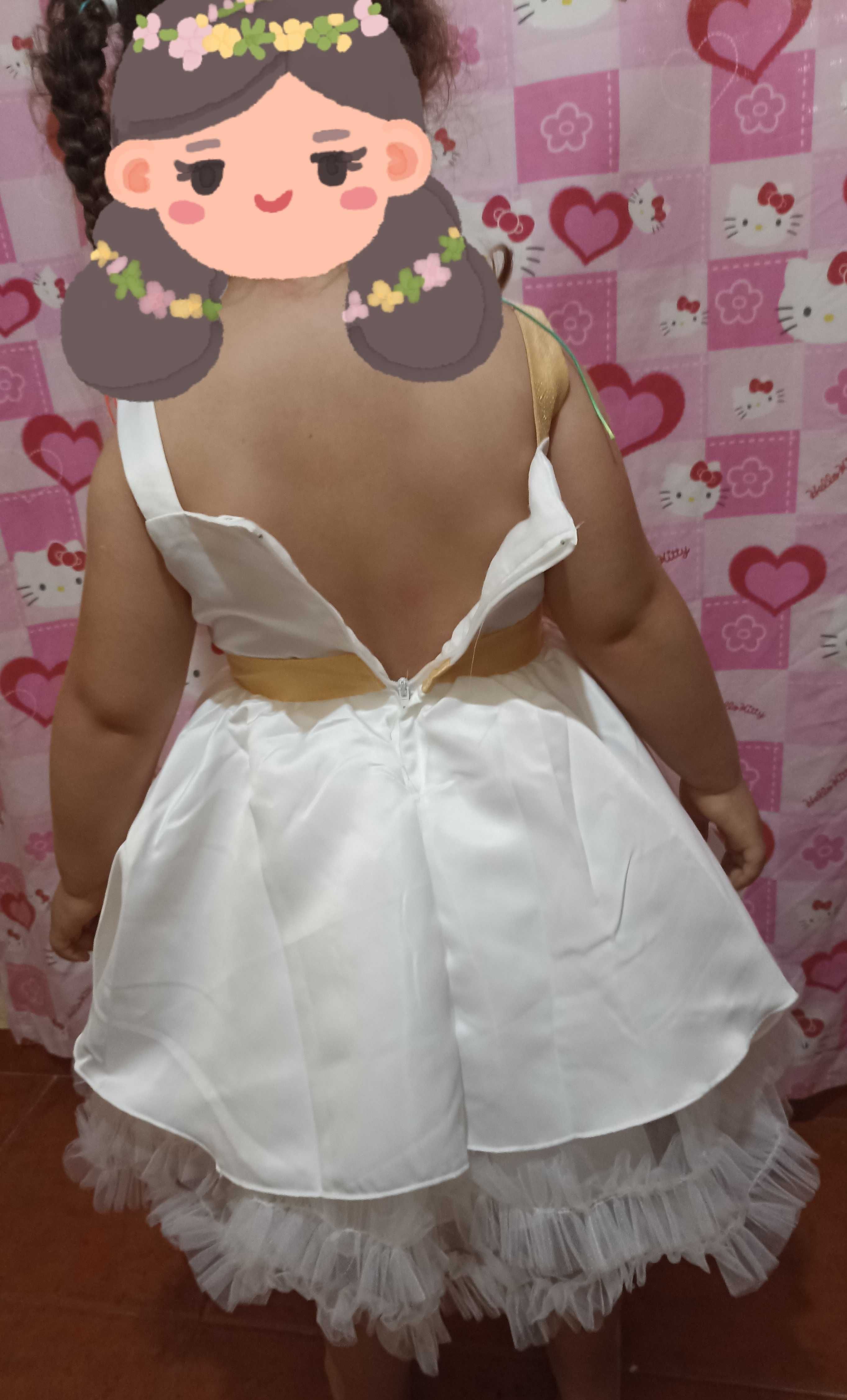 Vestido de cerimônia de menina