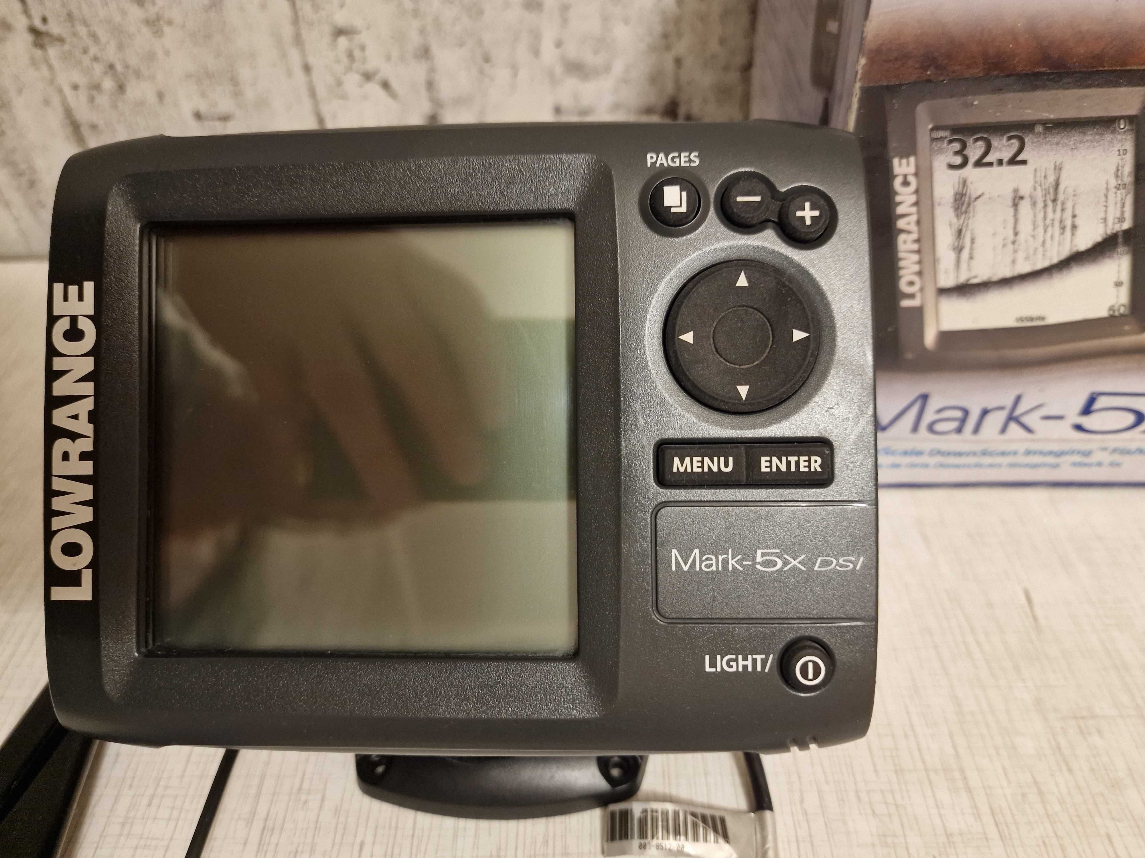 Ехолот LOWRANCE Mark-5x DSI +Струбцина в подарунок