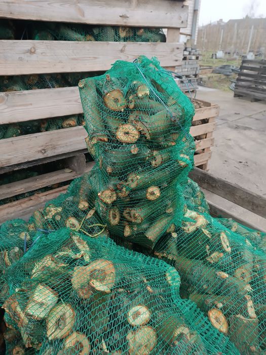 Drzewo opalowe jabłoń w workach  do kominka wędzenia  dostawa