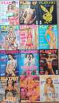 12 sztuk pisma Playboy z roku 2002
