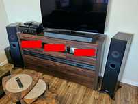 Zestaw stereo wzmacniacz Denon PMA-720AE, Kolumny STX Electrino 150