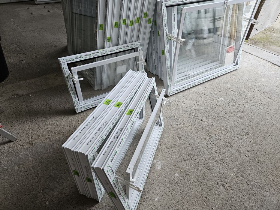 Okna Pcv Gospodarcze (pakiet 2-szybowy) - Duży Skład - Różne Wymiary