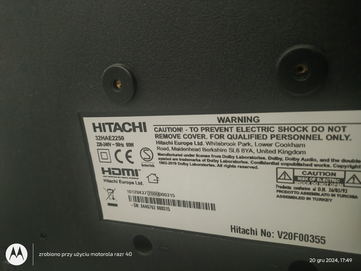 TV Smart Hitachi 32