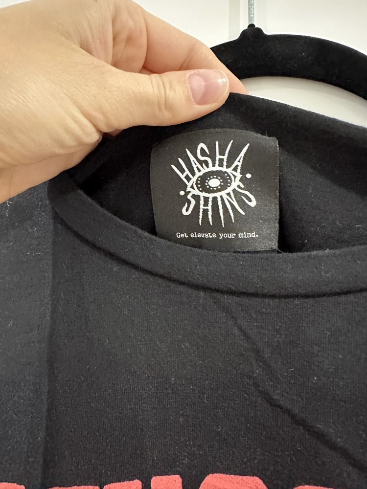 Czarny T-Shirt Hashashins