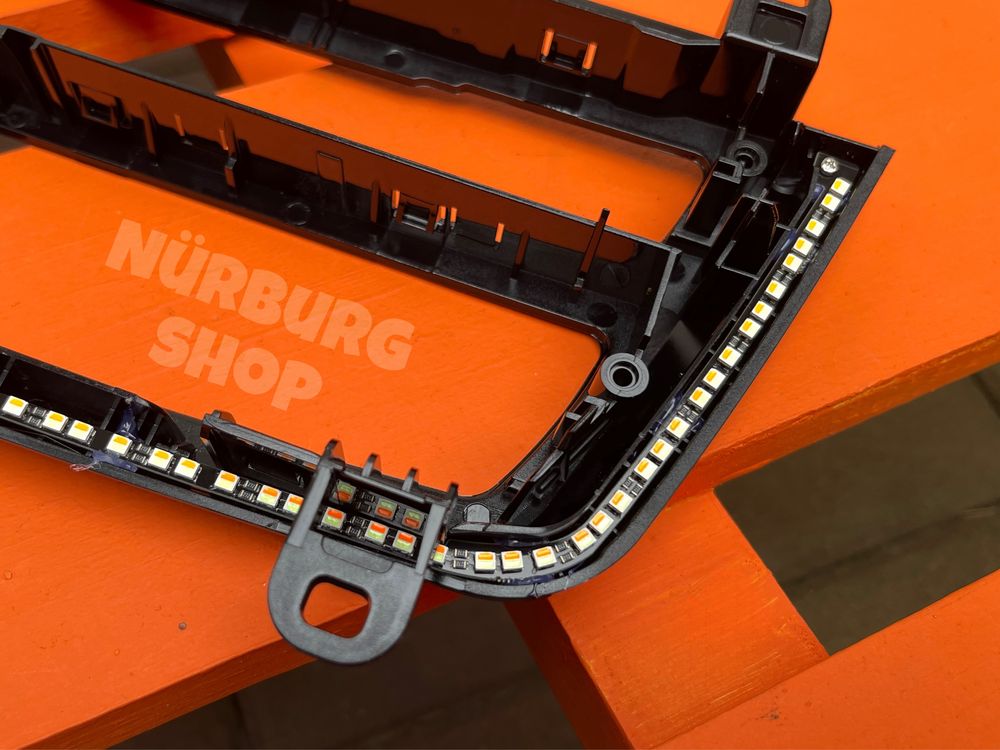LED рамка климата с контурной подсветкой BMW F30 F31 F32 F33 F34 F36