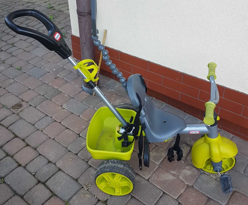 Rower dziecięcy little tikes 3 kołowy, pchaczyk.