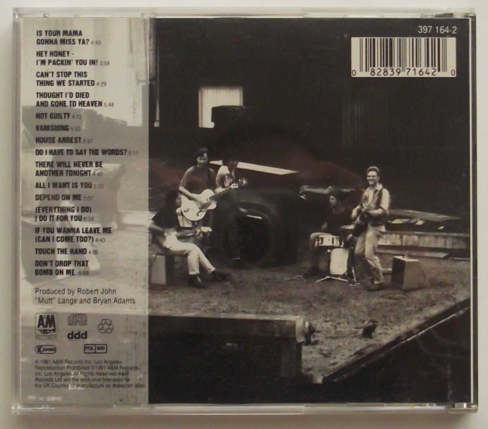 CD - Bryan Adams: Waking Up The Neighbours