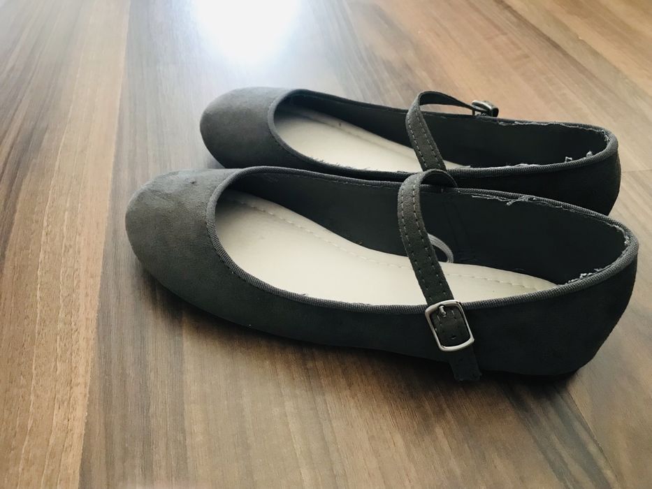 Sabrinas de veludo cinza