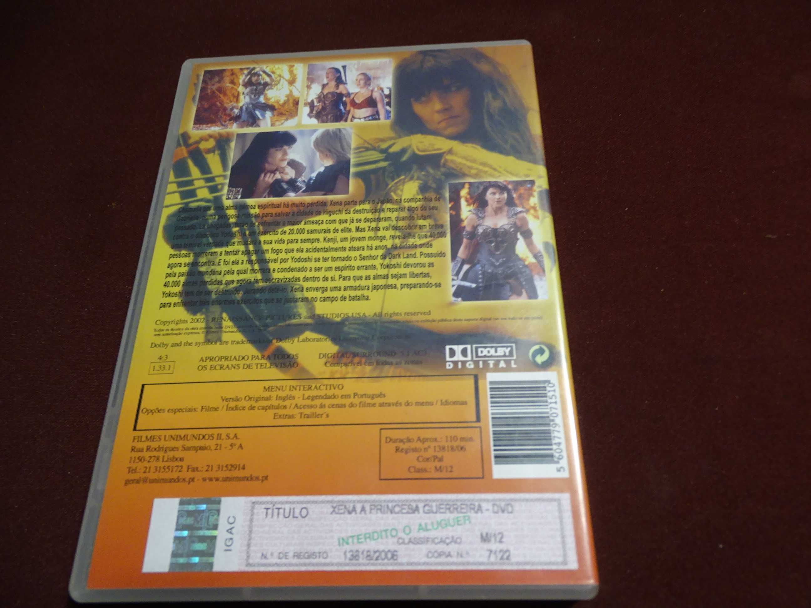 DVD-Xena/A Princesa guerreira