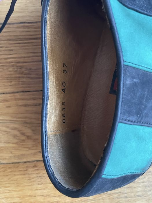 Вінтажні шкіряні туфлі лофери преміум бренд оригінал