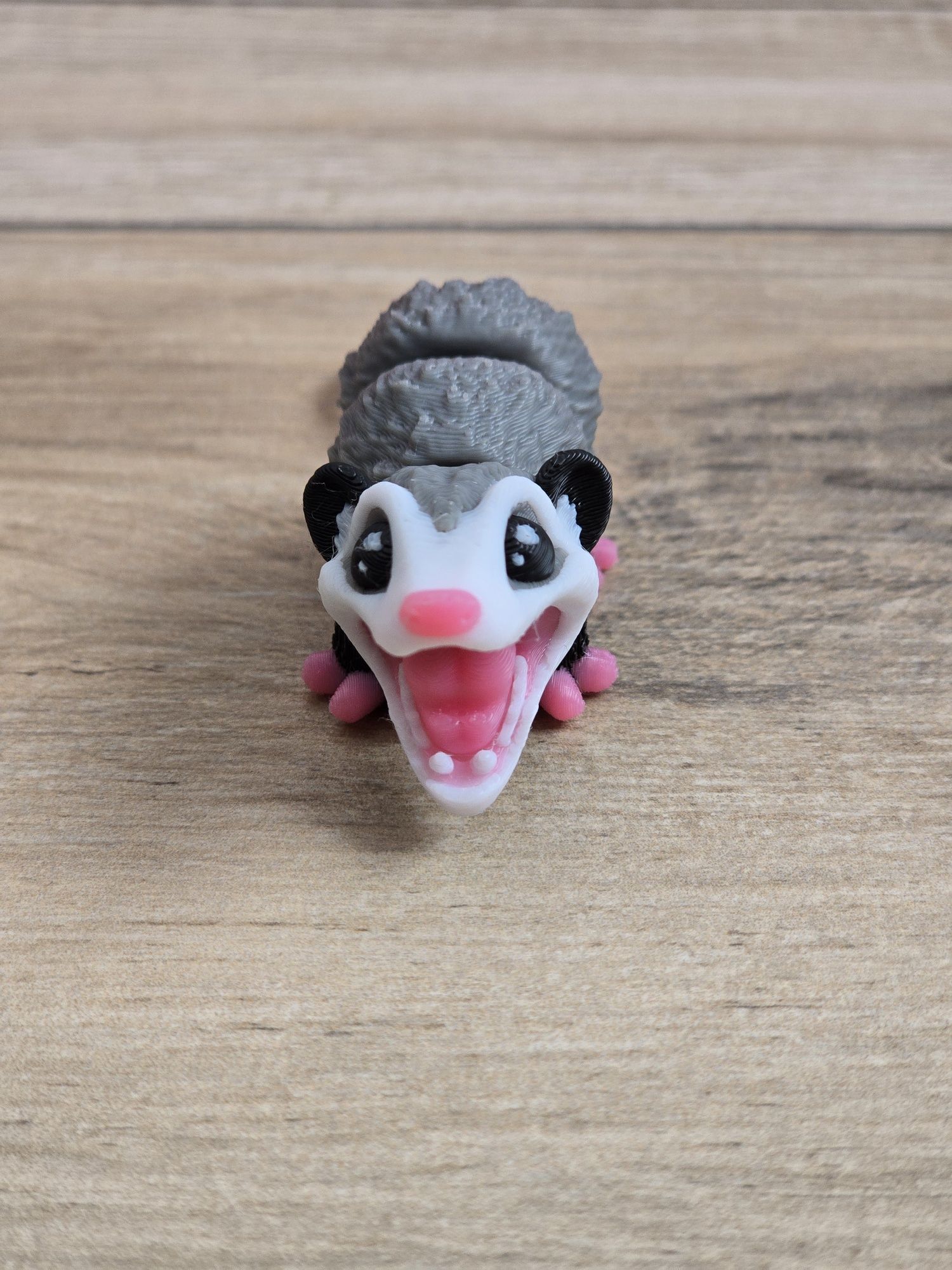 Breloczek Opos 3d - Brelok Druk3d fidget Keychain mixGadzet