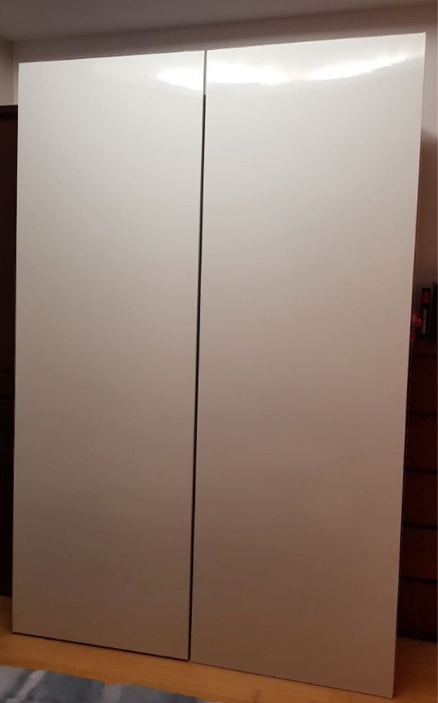 IKEA Hasvik drzwi przesuwne PAX 150x236 połysk