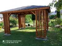 Altanka ogrodowa zadaszenie architektura ogrodowa