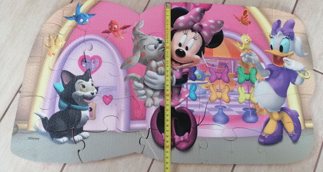 Puzzle piankowe Myszka Minnie